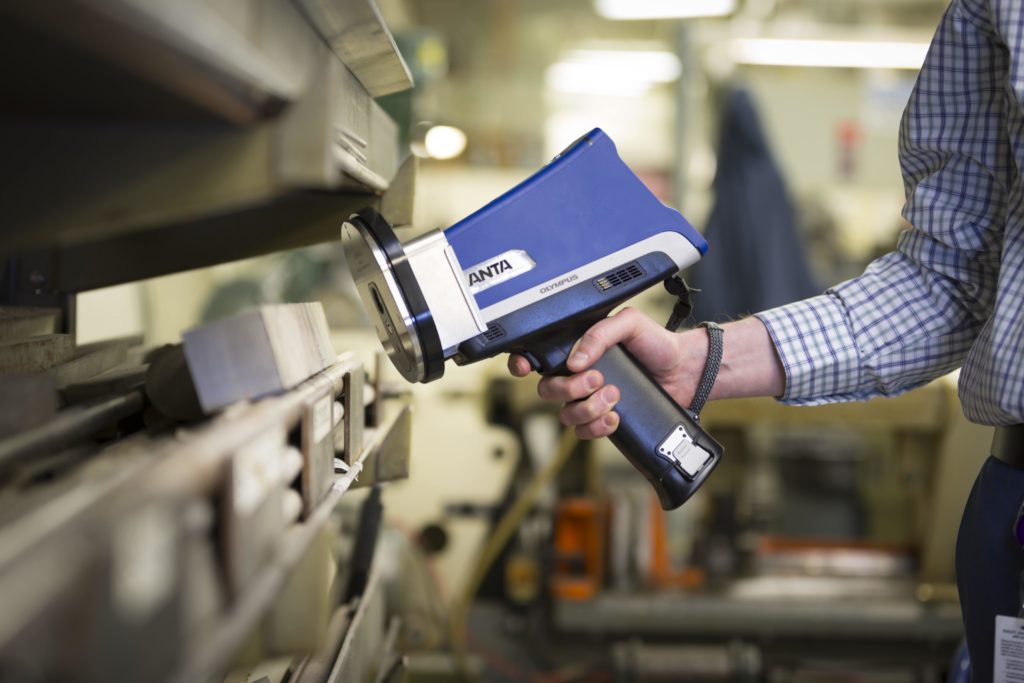 Materialeanalyse med Vanta XRF