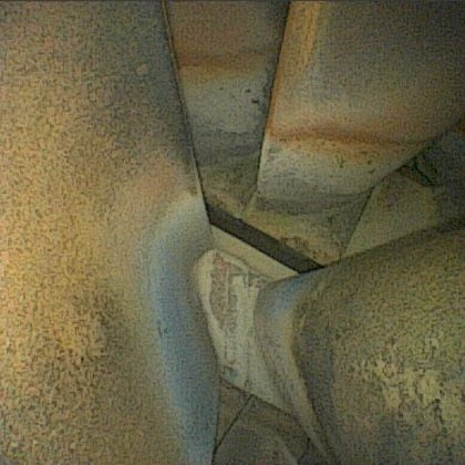 inspektionsbillede fra Olympus videoskop