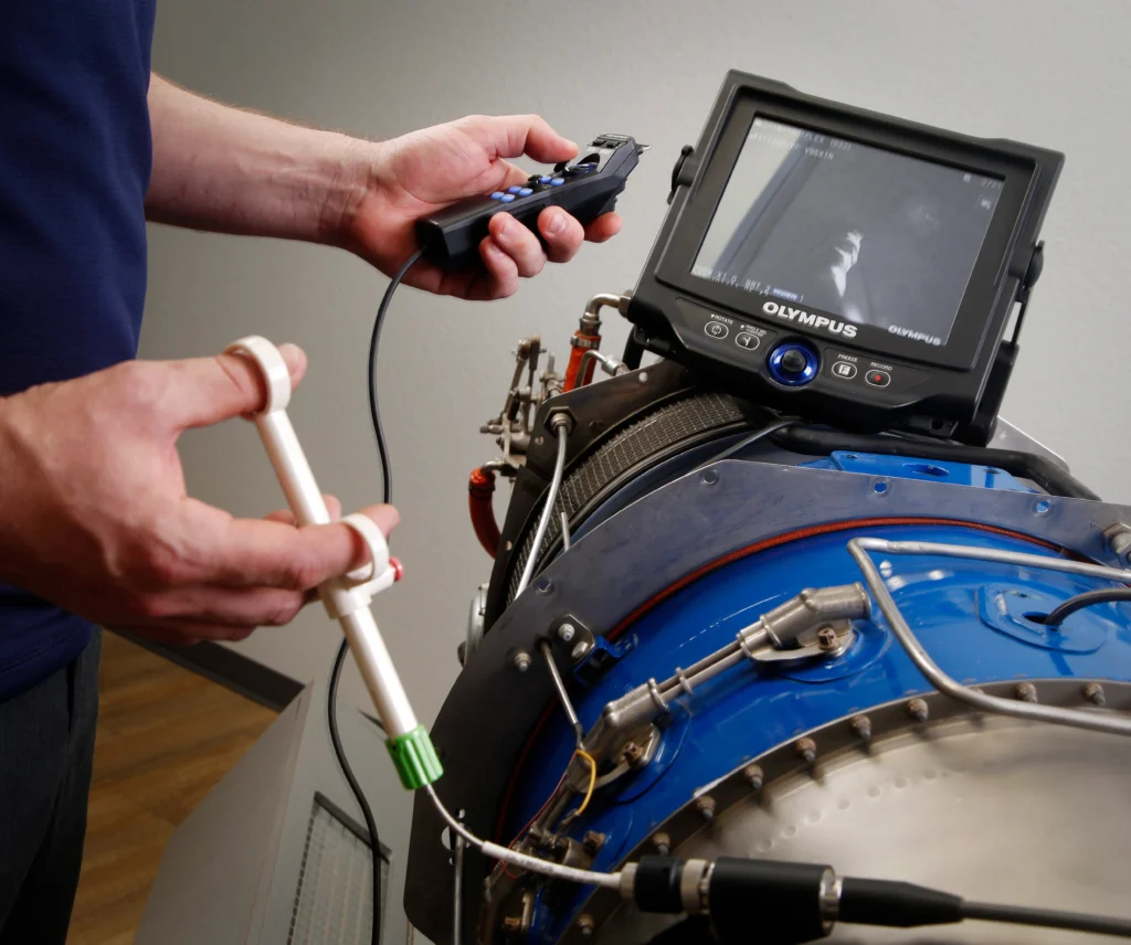 IplexNX til visuel inspektion med endoskop